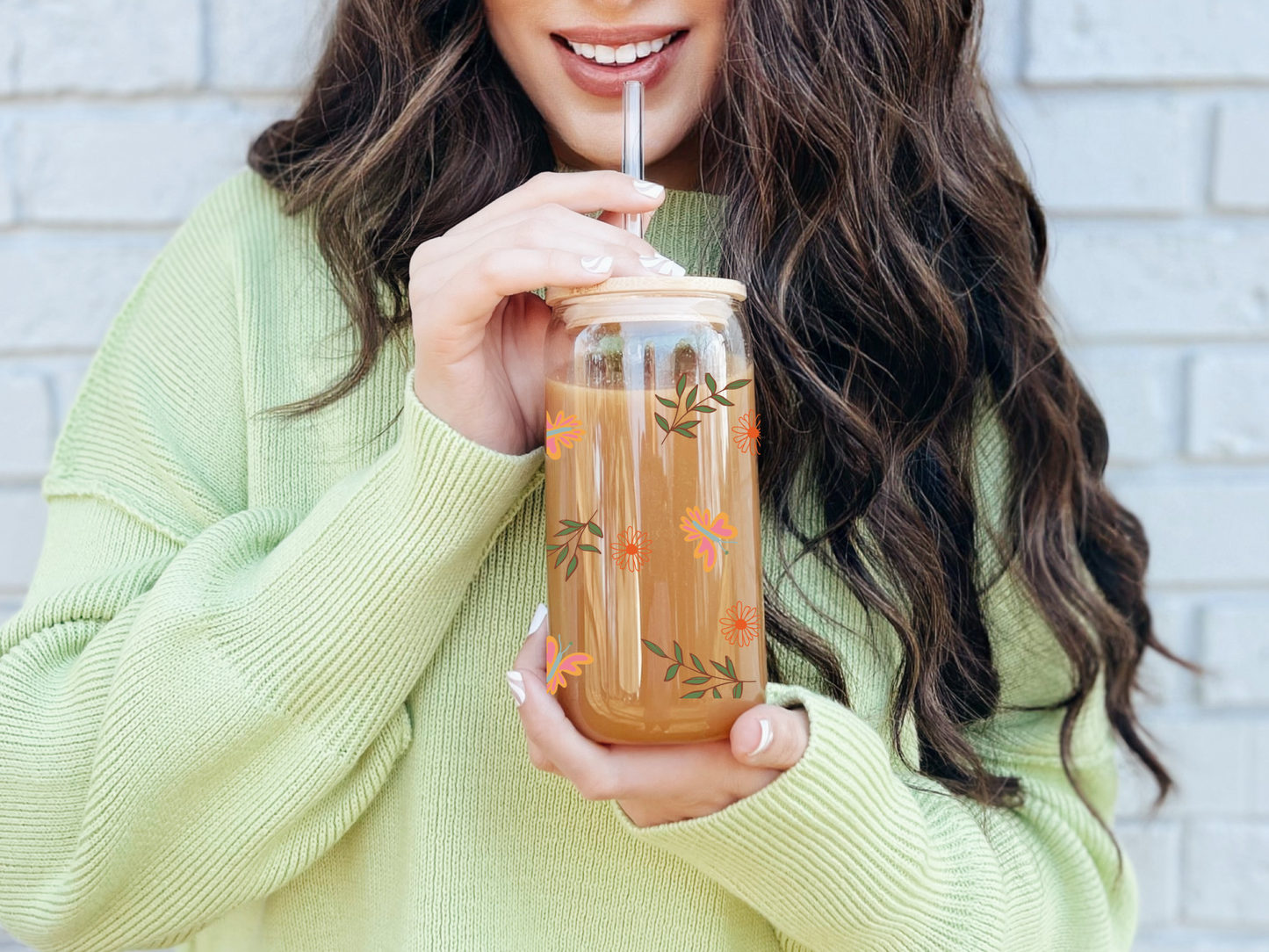 Good Things Ahead 16oz Glass Cup