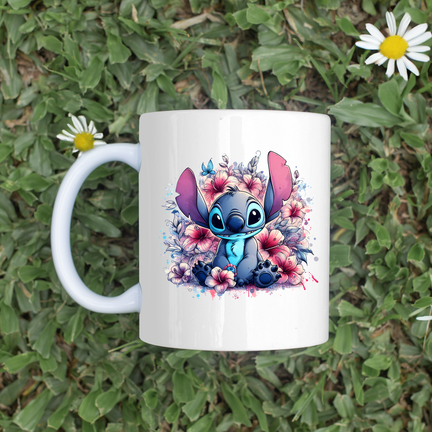 Blue Alien Character 11oz Mug