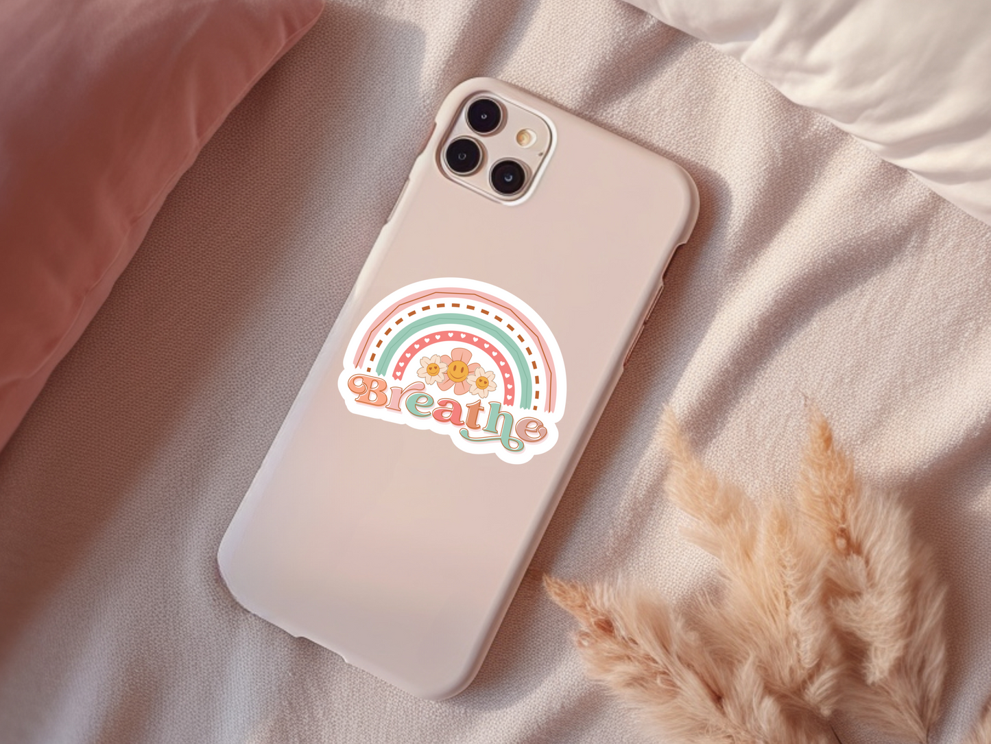 Breathe Rainbow Sticker