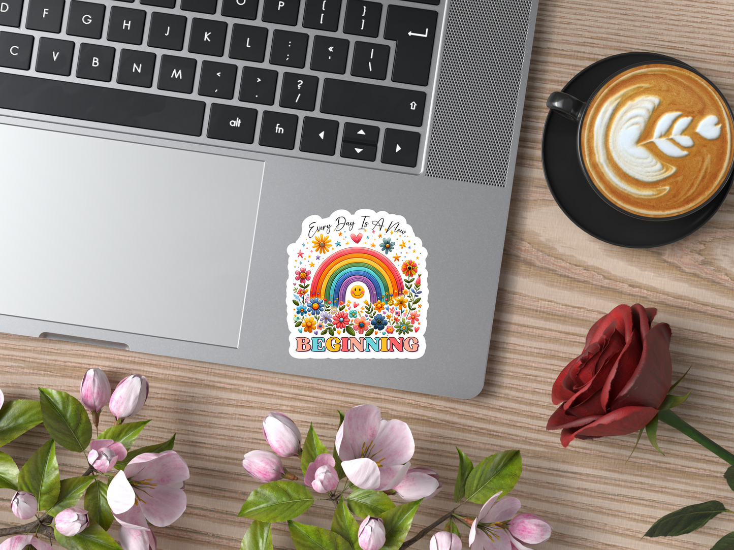 Everyday Is A New Beginning Sticker