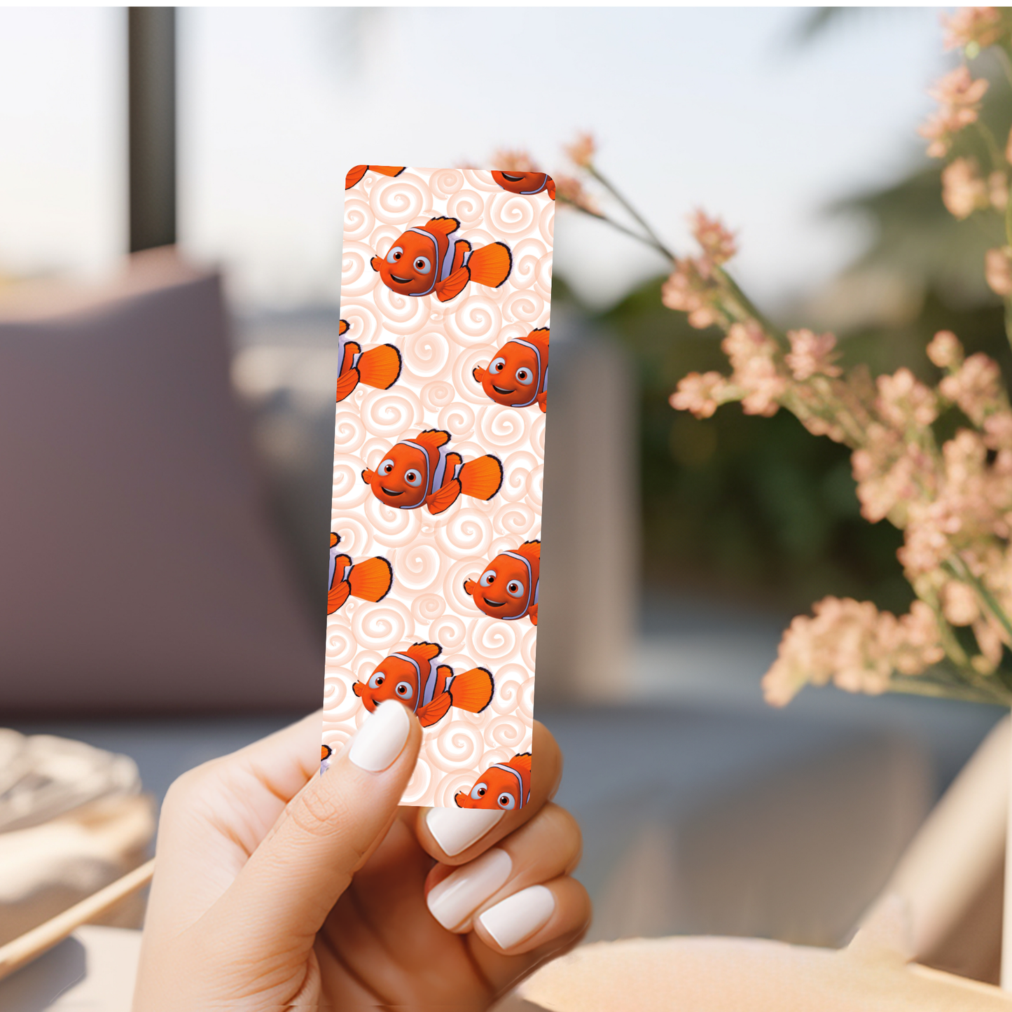 Kids Cute Orange Fish Bookmark