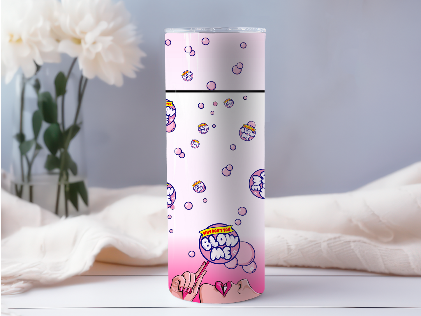 Blow Me Pink 20oz Tumbler