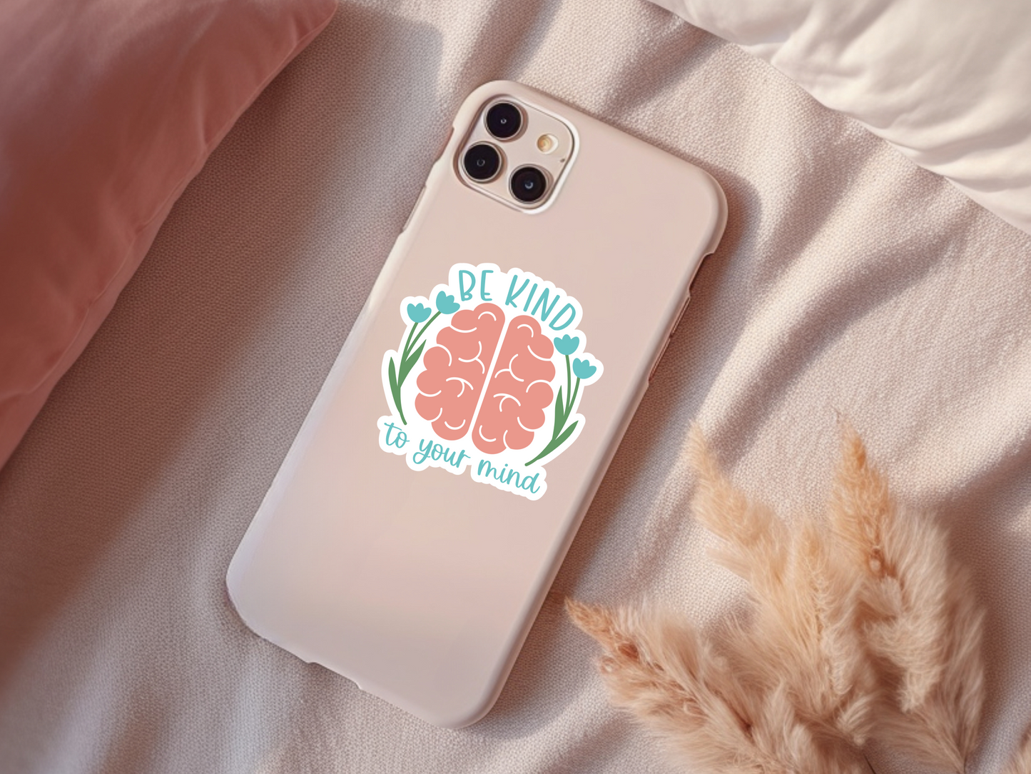 Be Kind To Your Mind Pastel Sticker