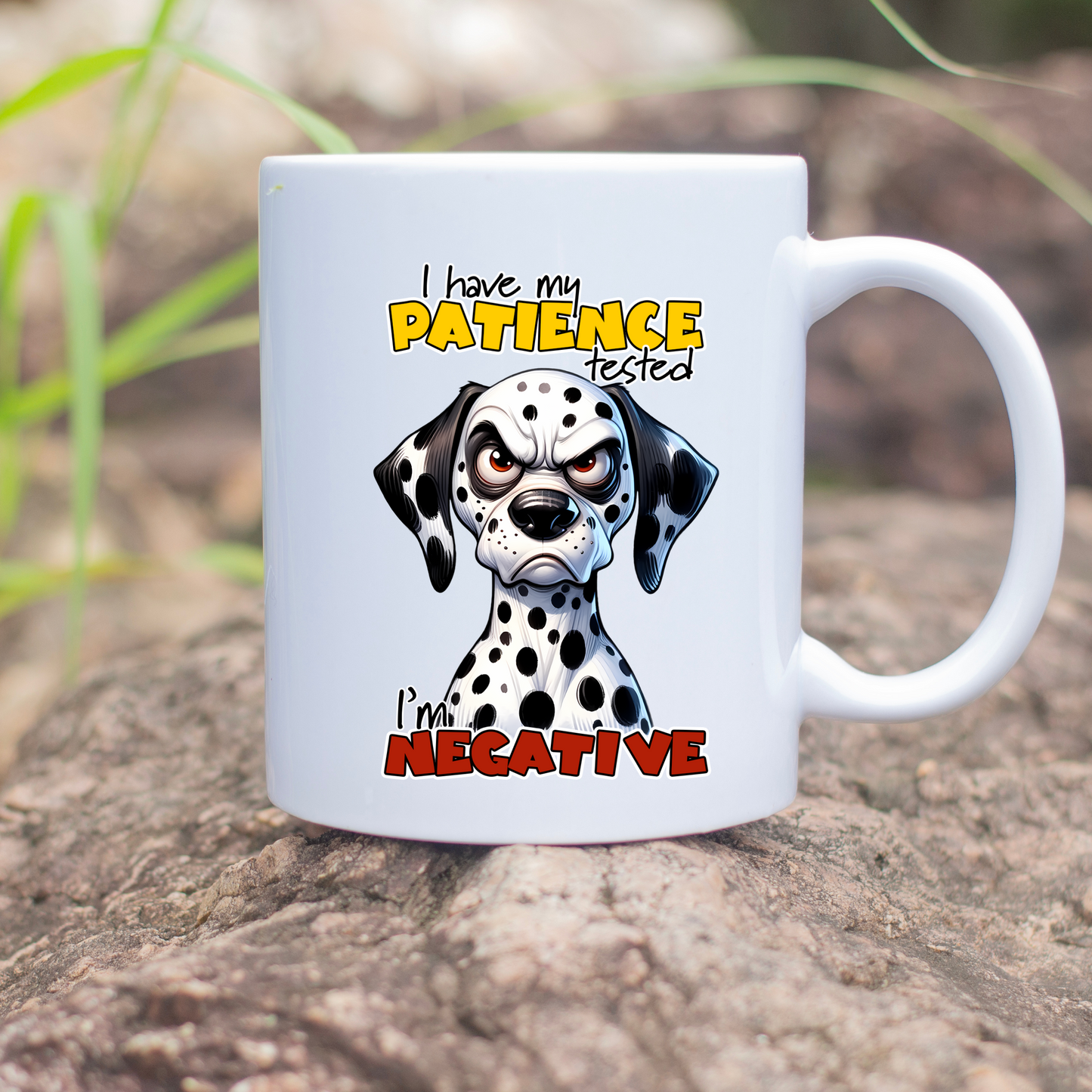 Patience Tested Dog Mug