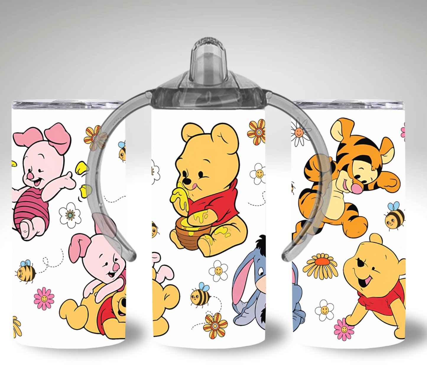 Cute Bear & Friends 12oz Sippy Tumbler