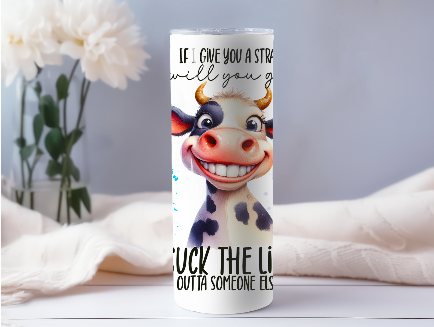 Funny Cow 20oz Tumbler