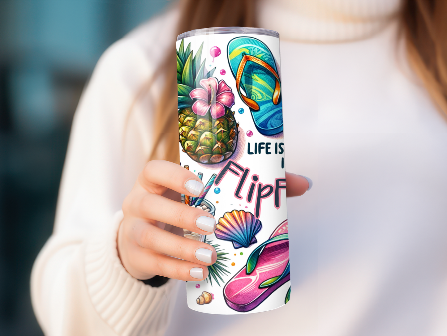 Life Is Better In Flip Flops 20oz Tumbler