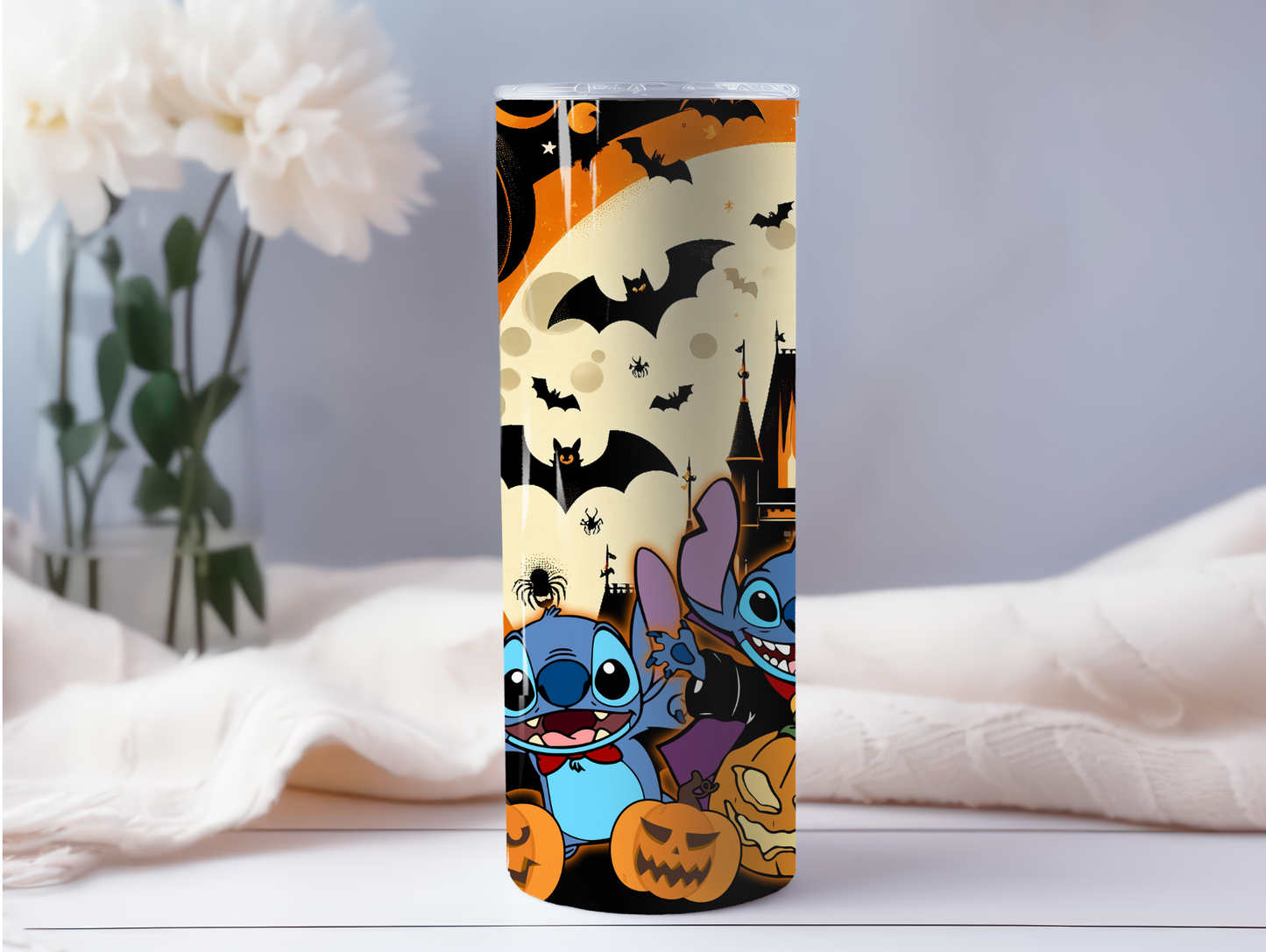 Blue Alien Character Halloween 20oz Tumbler