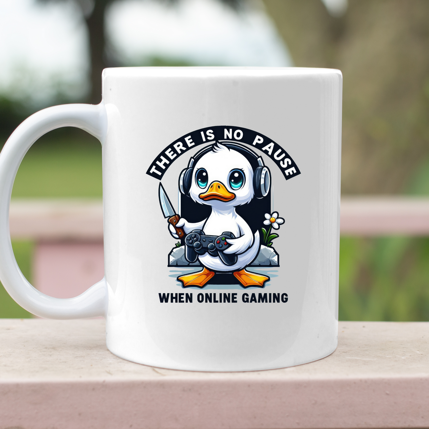 There's No Pause When Online Gaming 11oz Mug