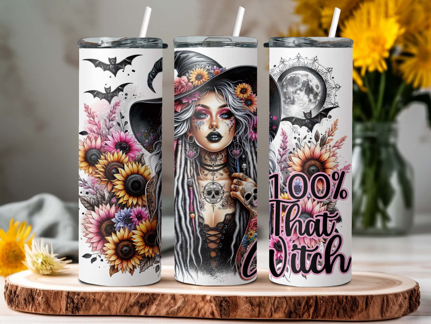 100% That Witch 20oz Tumbler