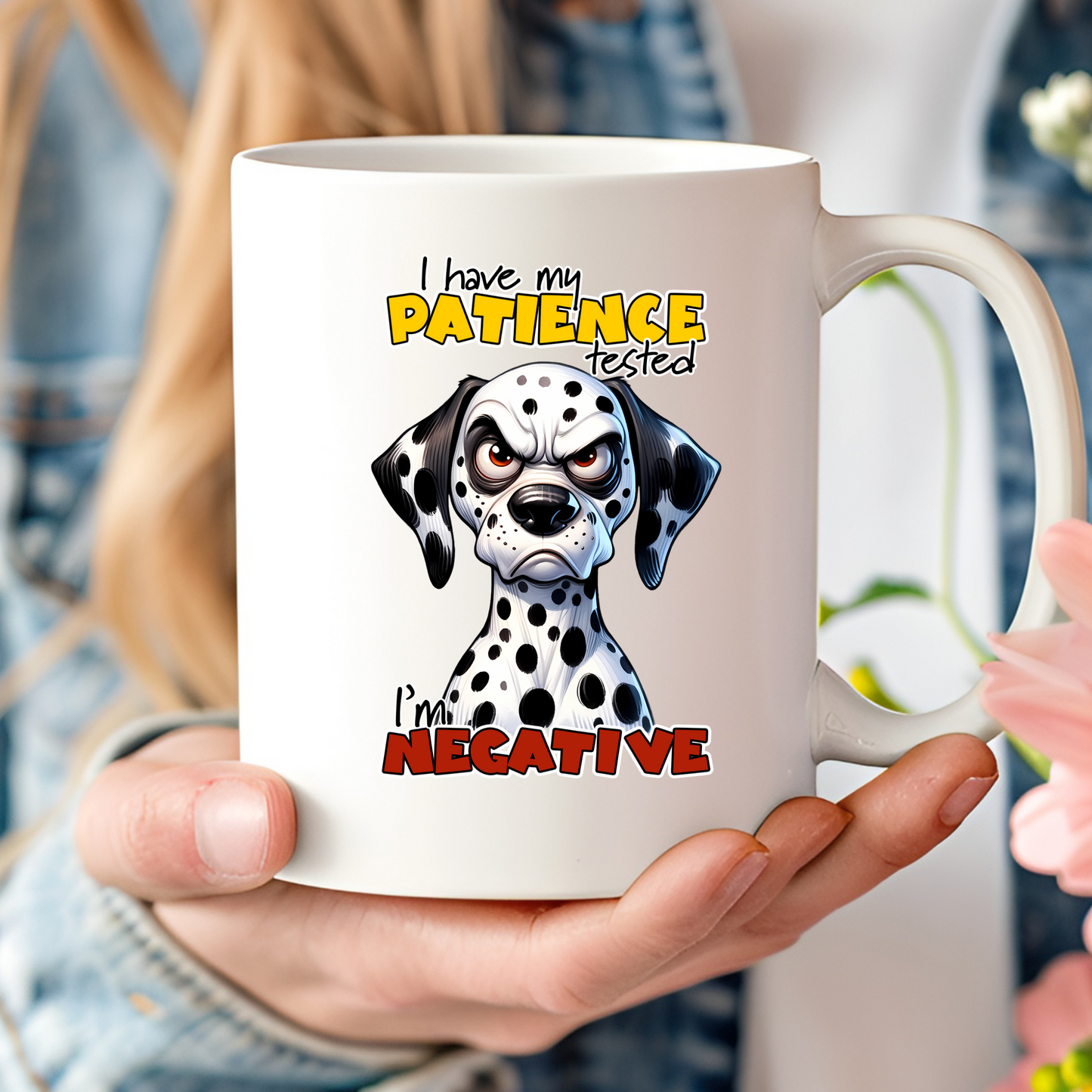 Patience Tested Dog Mug