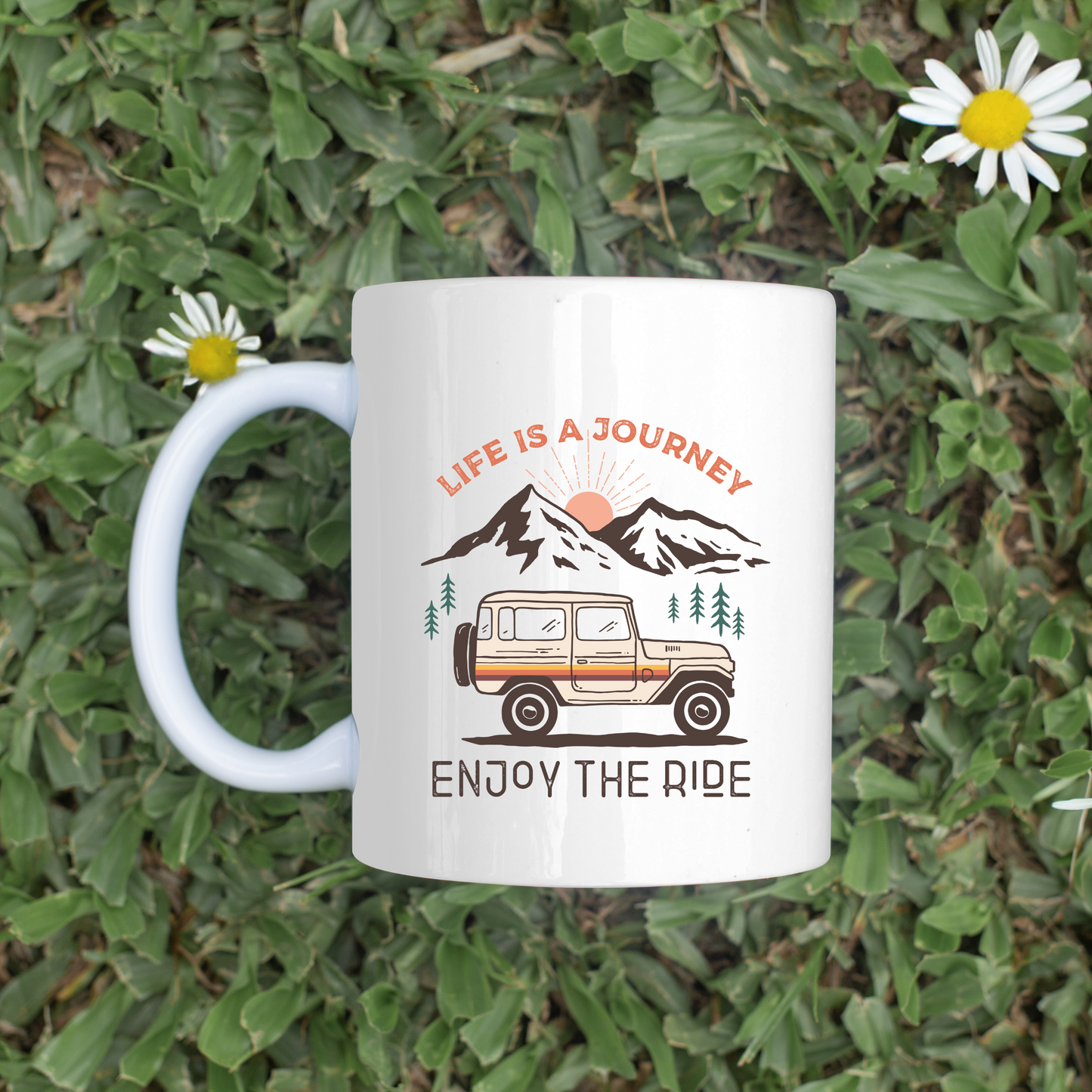 Life Is A Journey Enjoy The Ride 11oz Mug