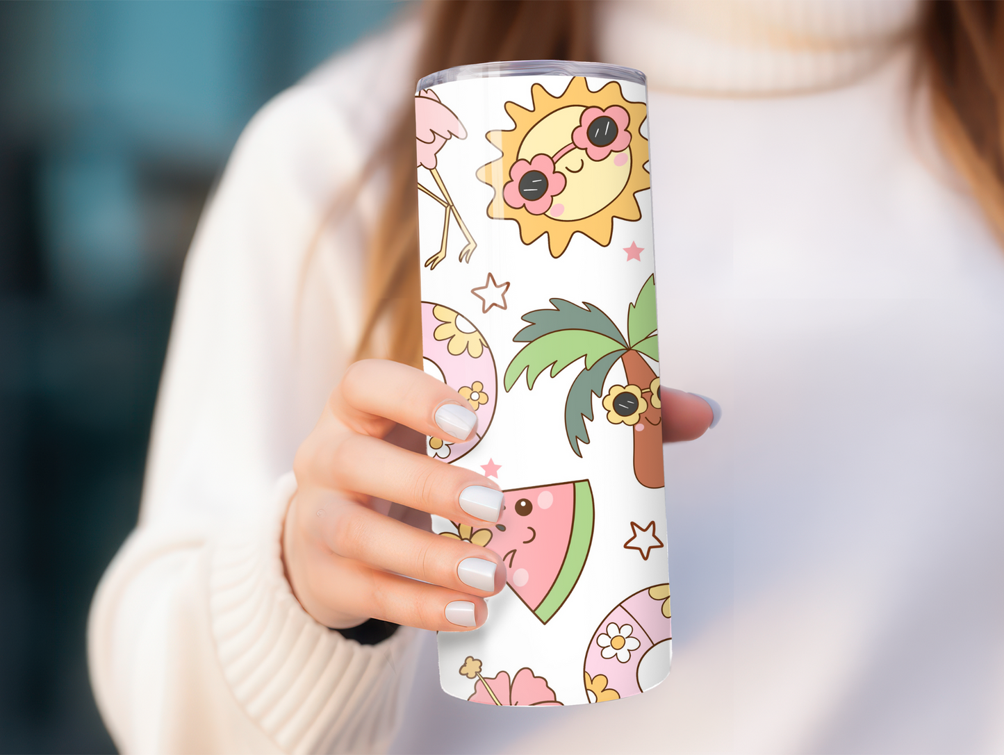 Retro Summer Fun 20oz Tumbler