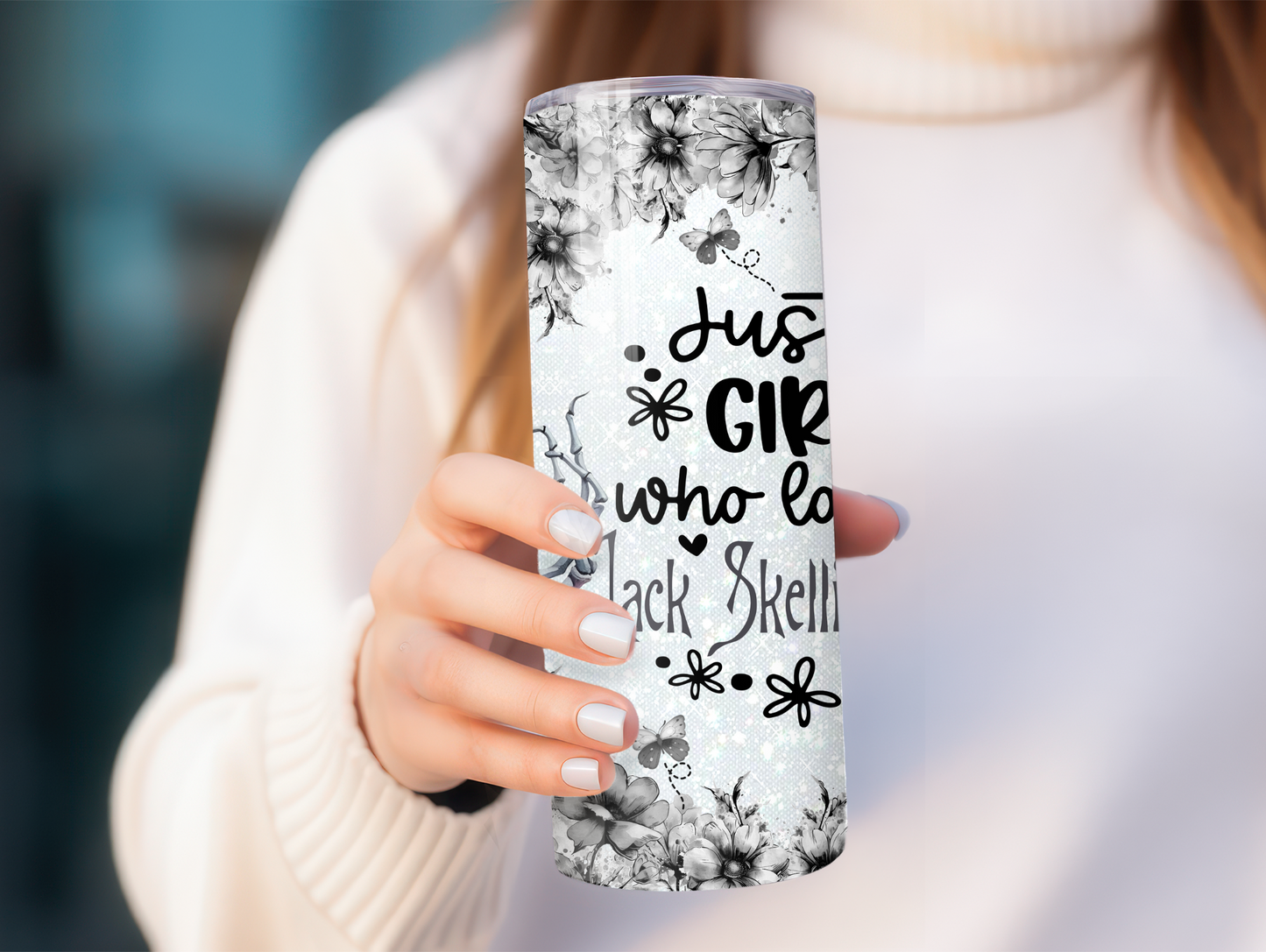 Just A Girl Who Loves Jack Skellington 20oz Tumbler