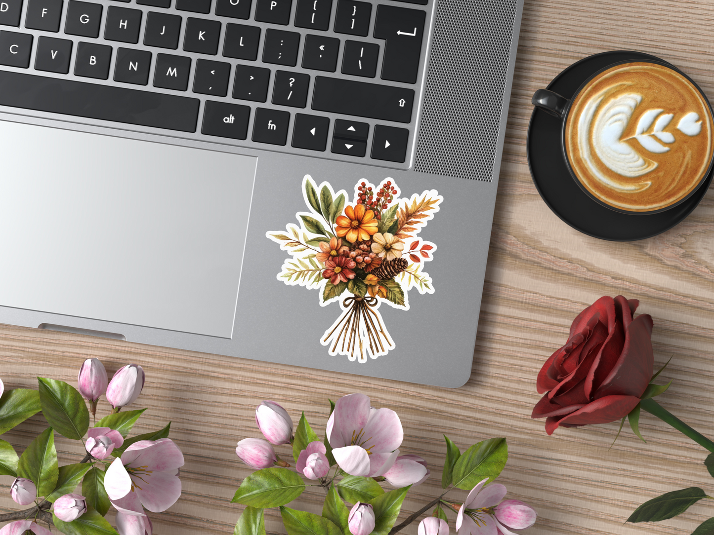 Fall Flower Bouquet #2 Sticker