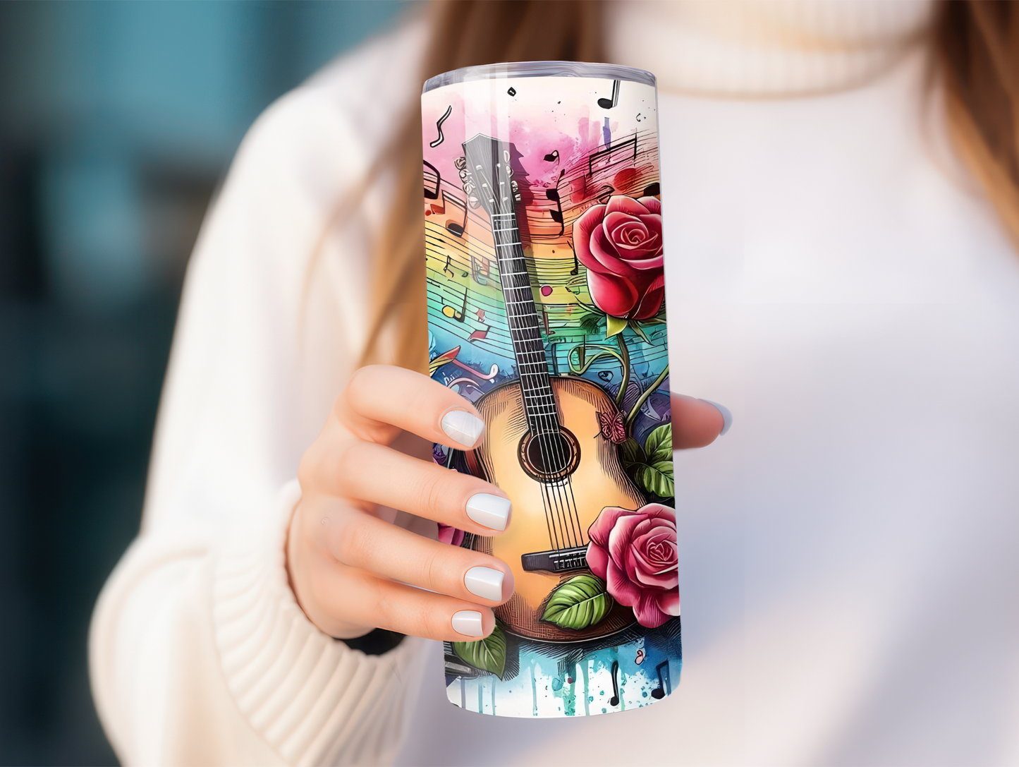 Watercolor Music 20oz Tumbler