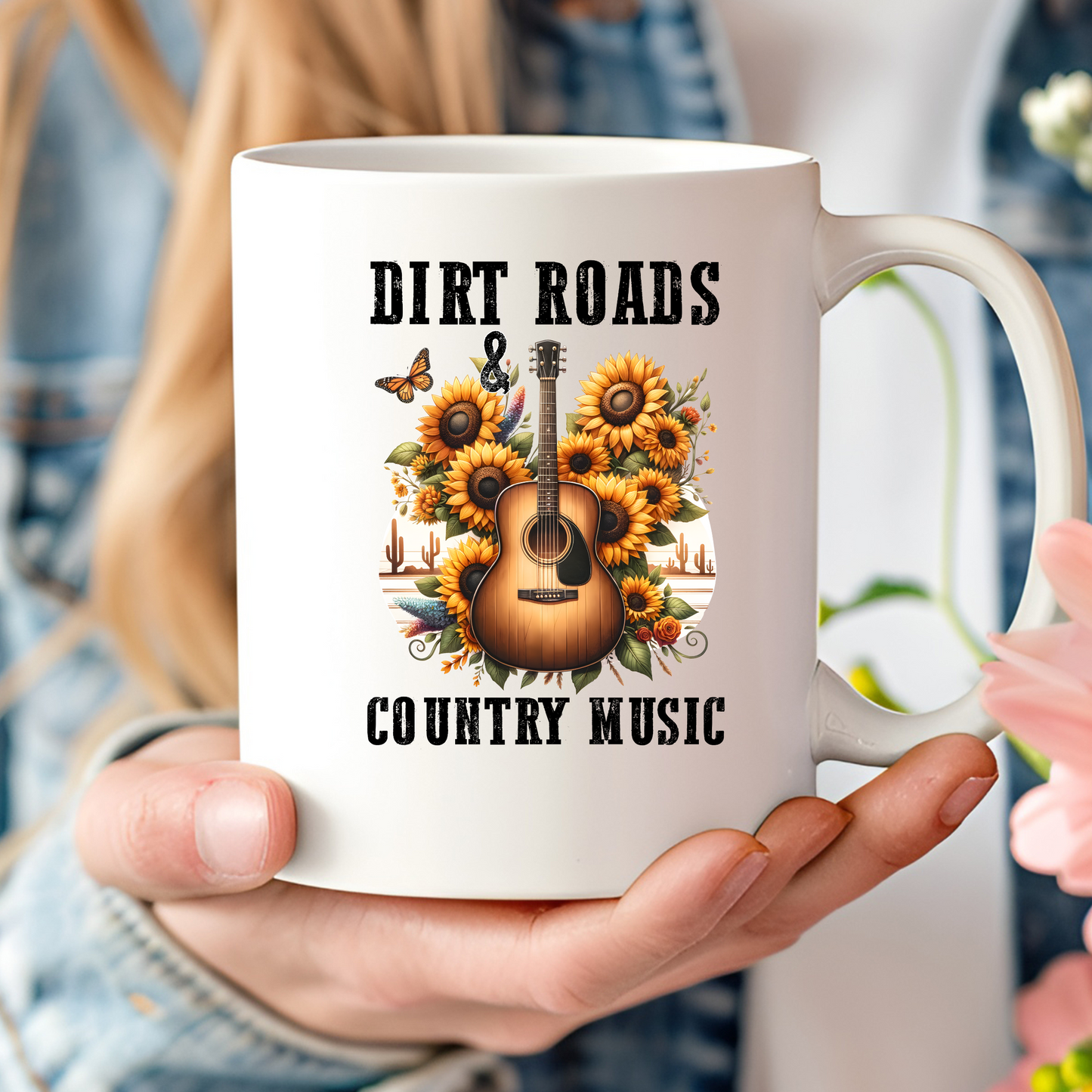 Dirt Roads County Music 11oz Mug