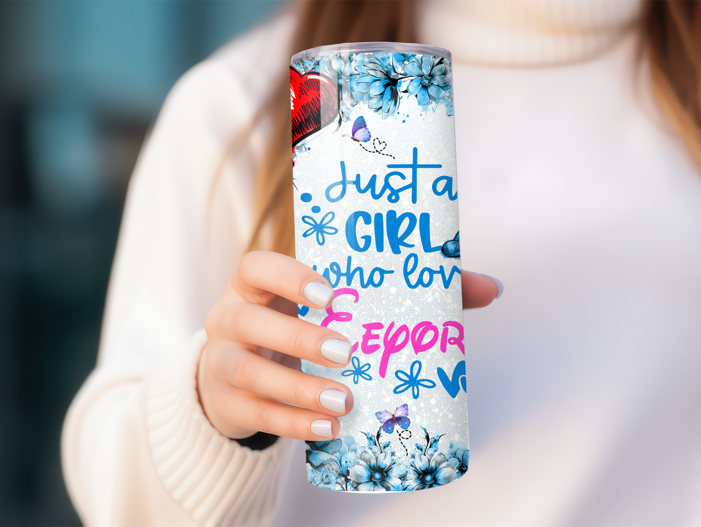 Just A Girl Who Loves Eeyore 20oz Tumbler