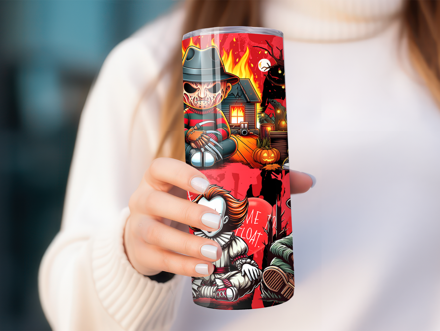 Horror Characters 20oz Tumbler