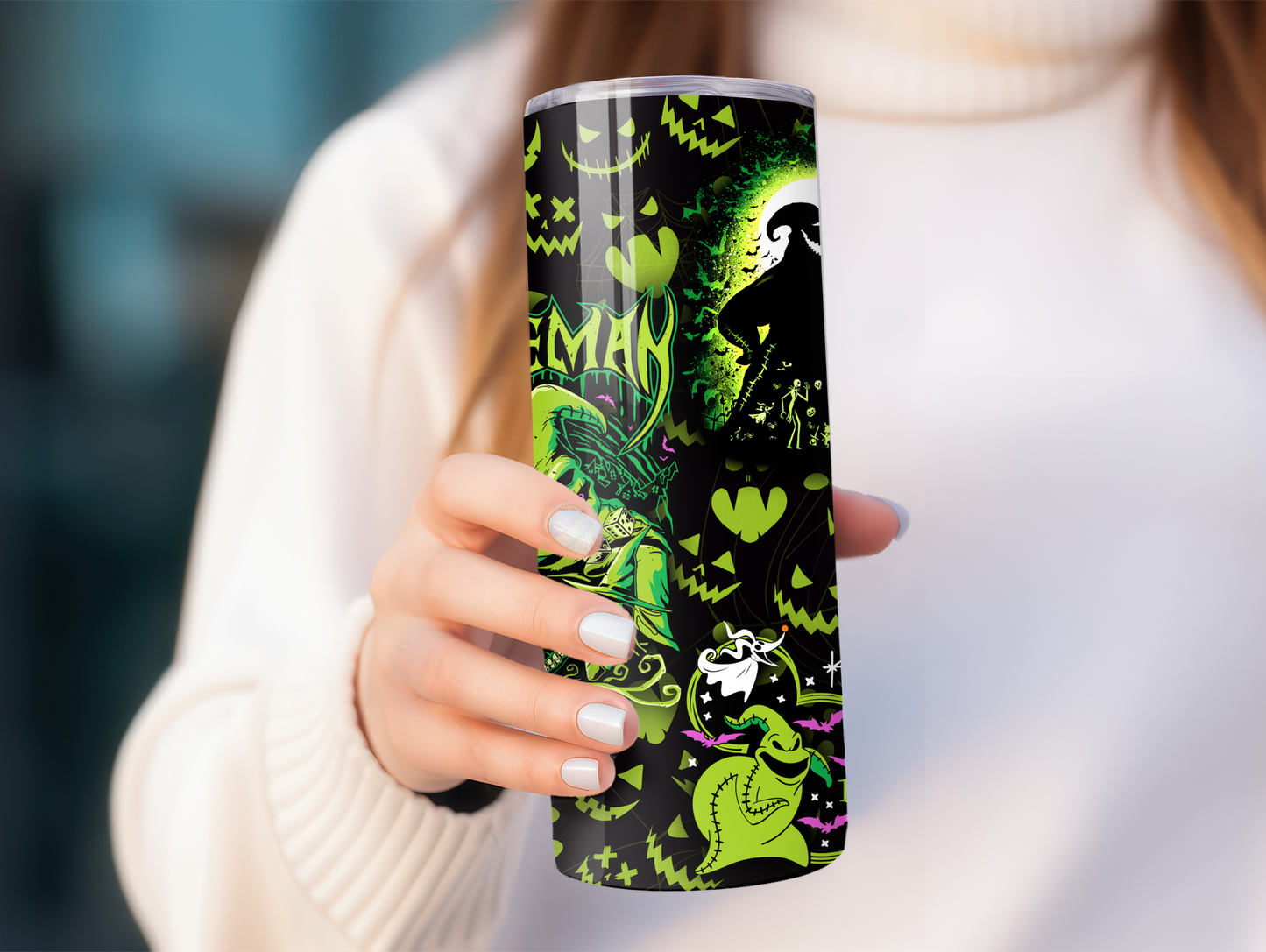 Green Oogie Halloween 20oz Tumbler