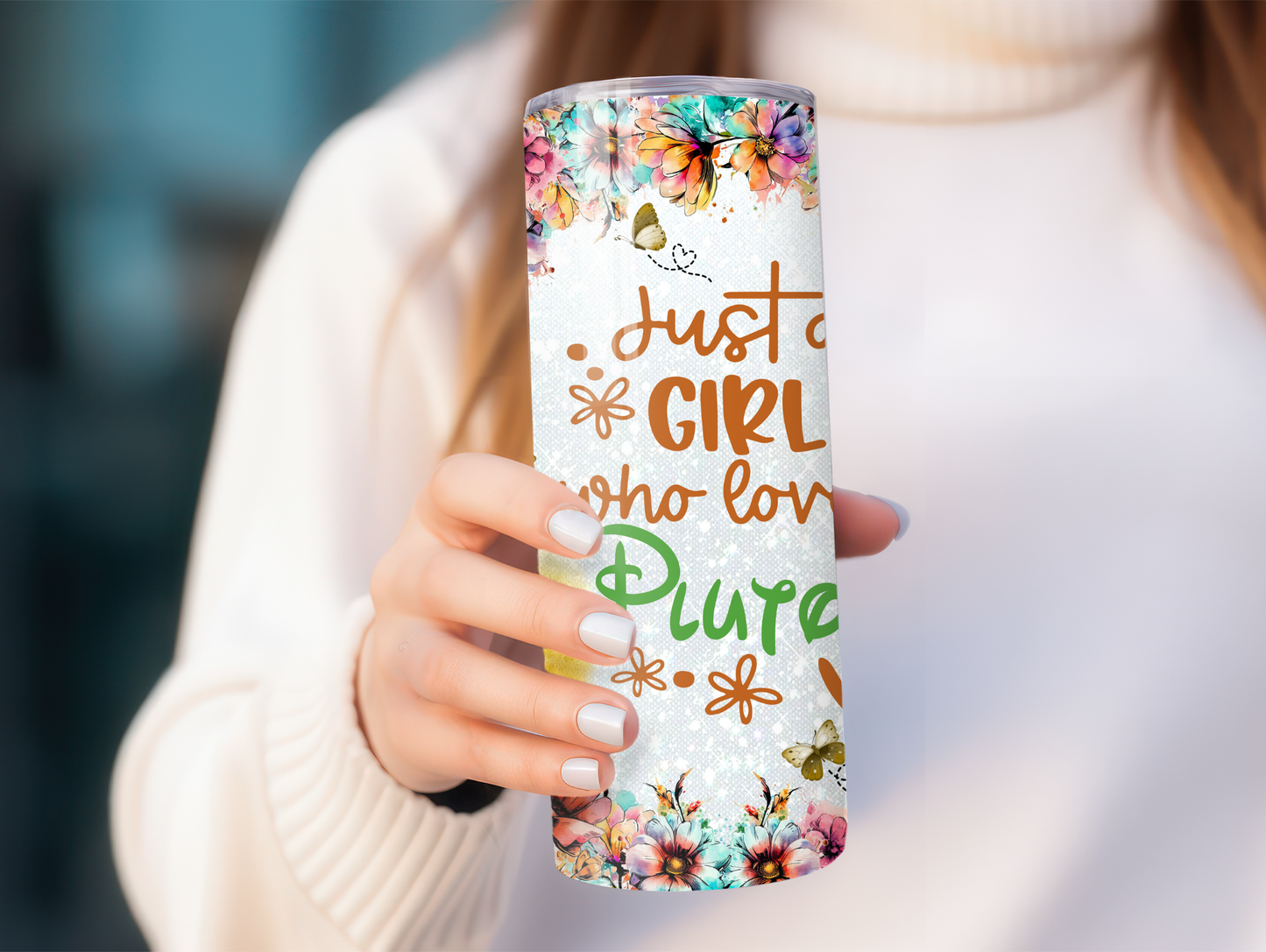 Just A Girl Who Loves Pluto 20oz Tumbler