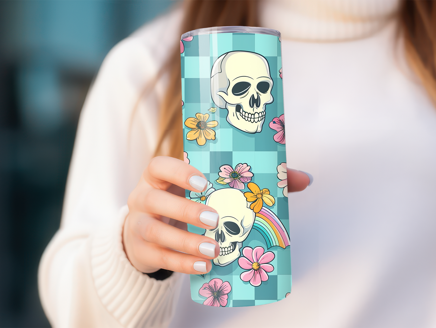 Summer Skull 20oz Tumbler