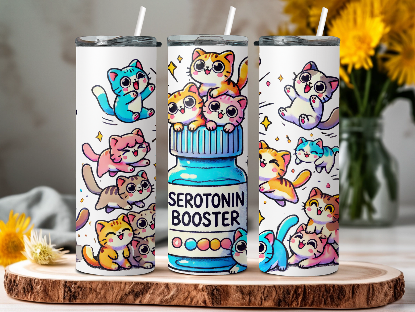 Serotonin Booster 20oz Tumbler