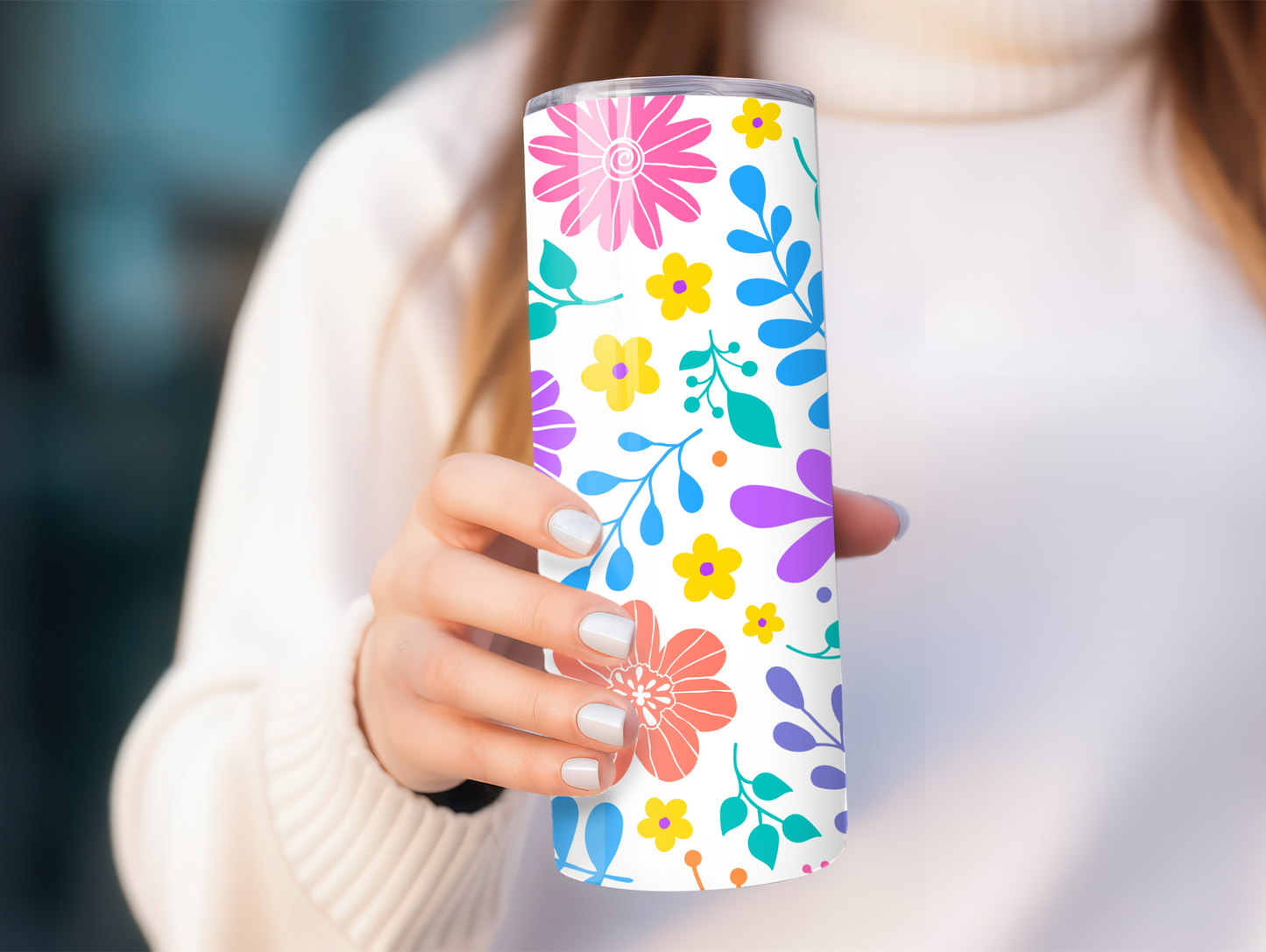 Spring Daisy Bright 20oz Tumbler