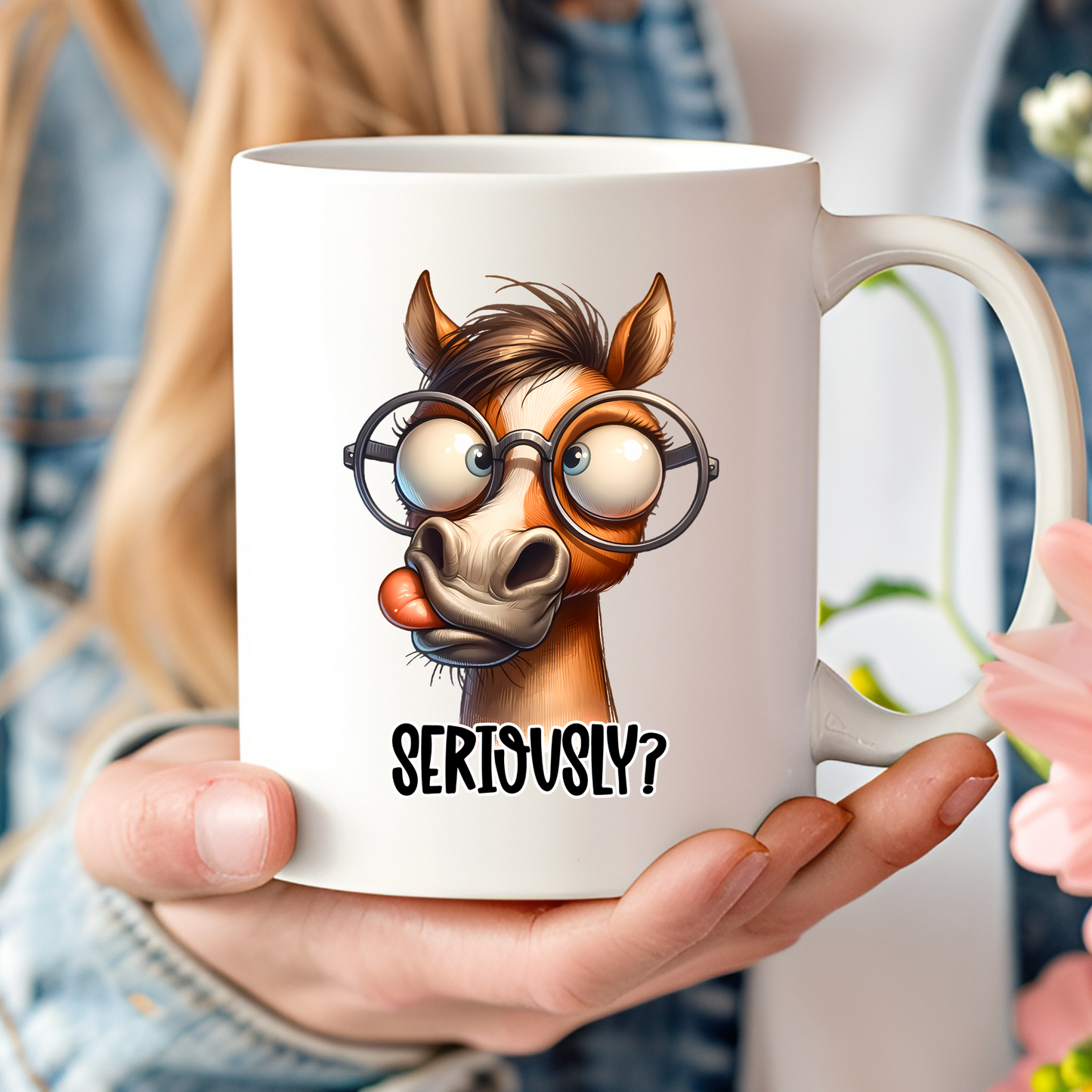 Seriously? Horse Mug