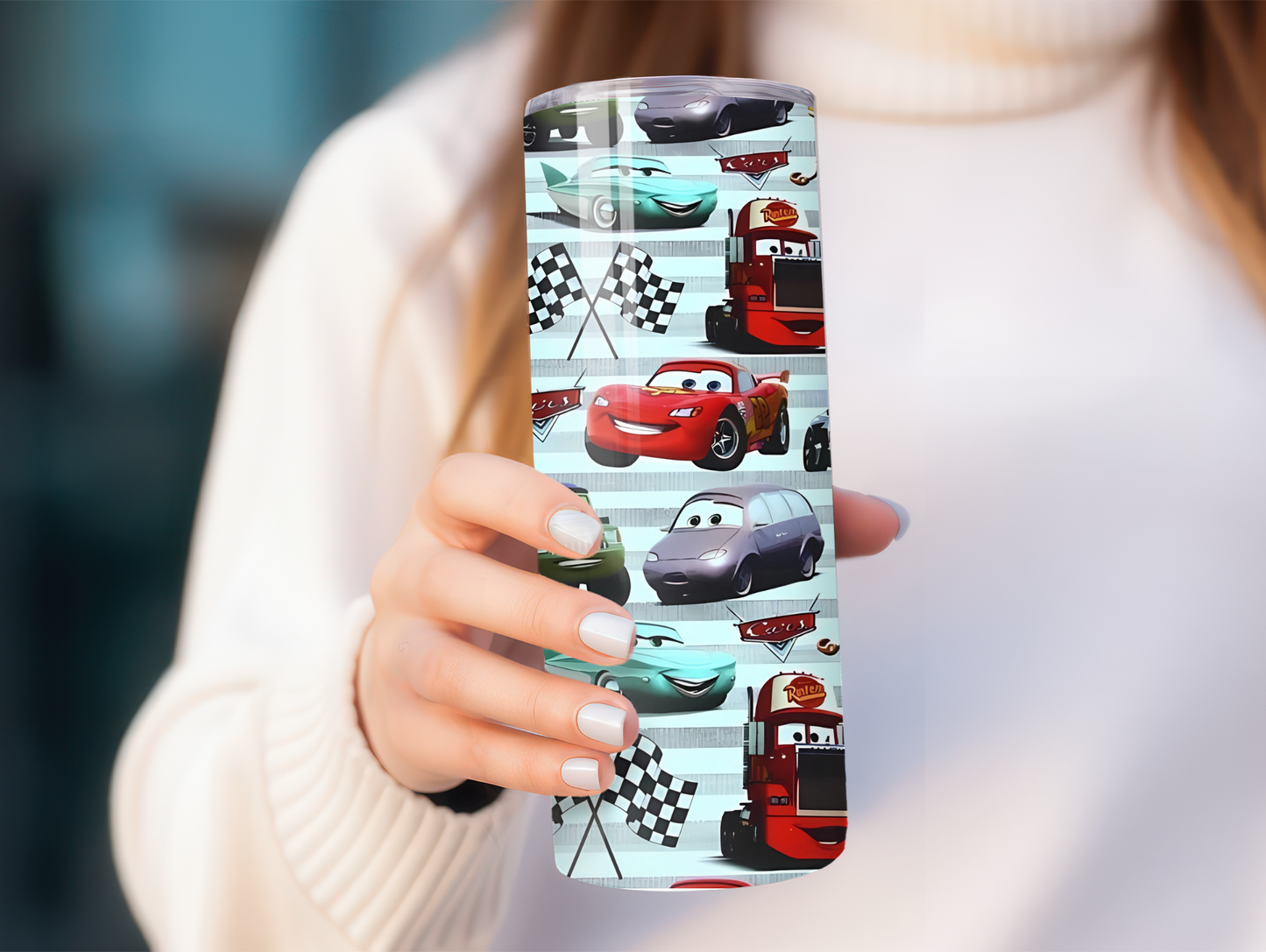 Cartoon Cars 20oz Tumbler