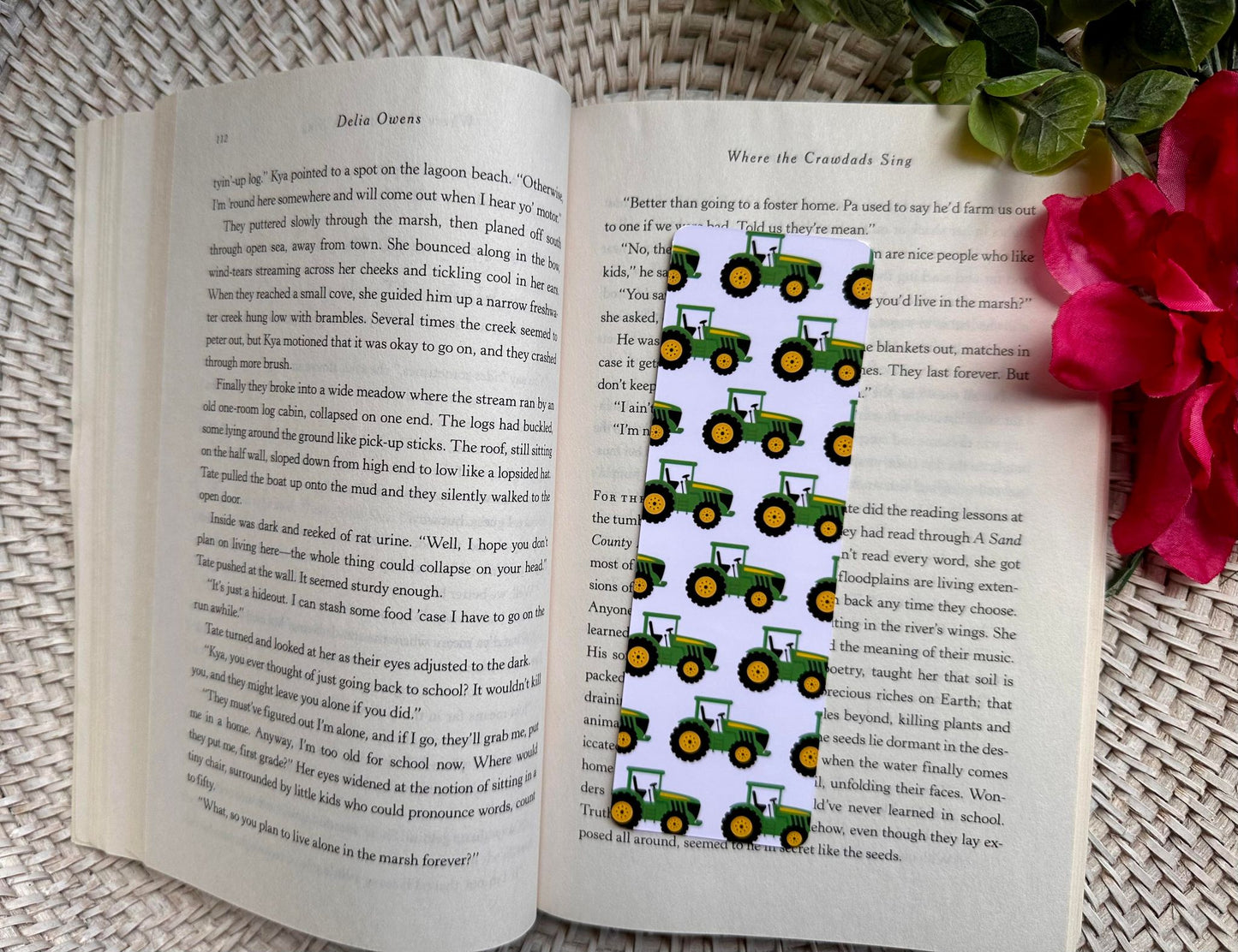 Tractor Bookmark