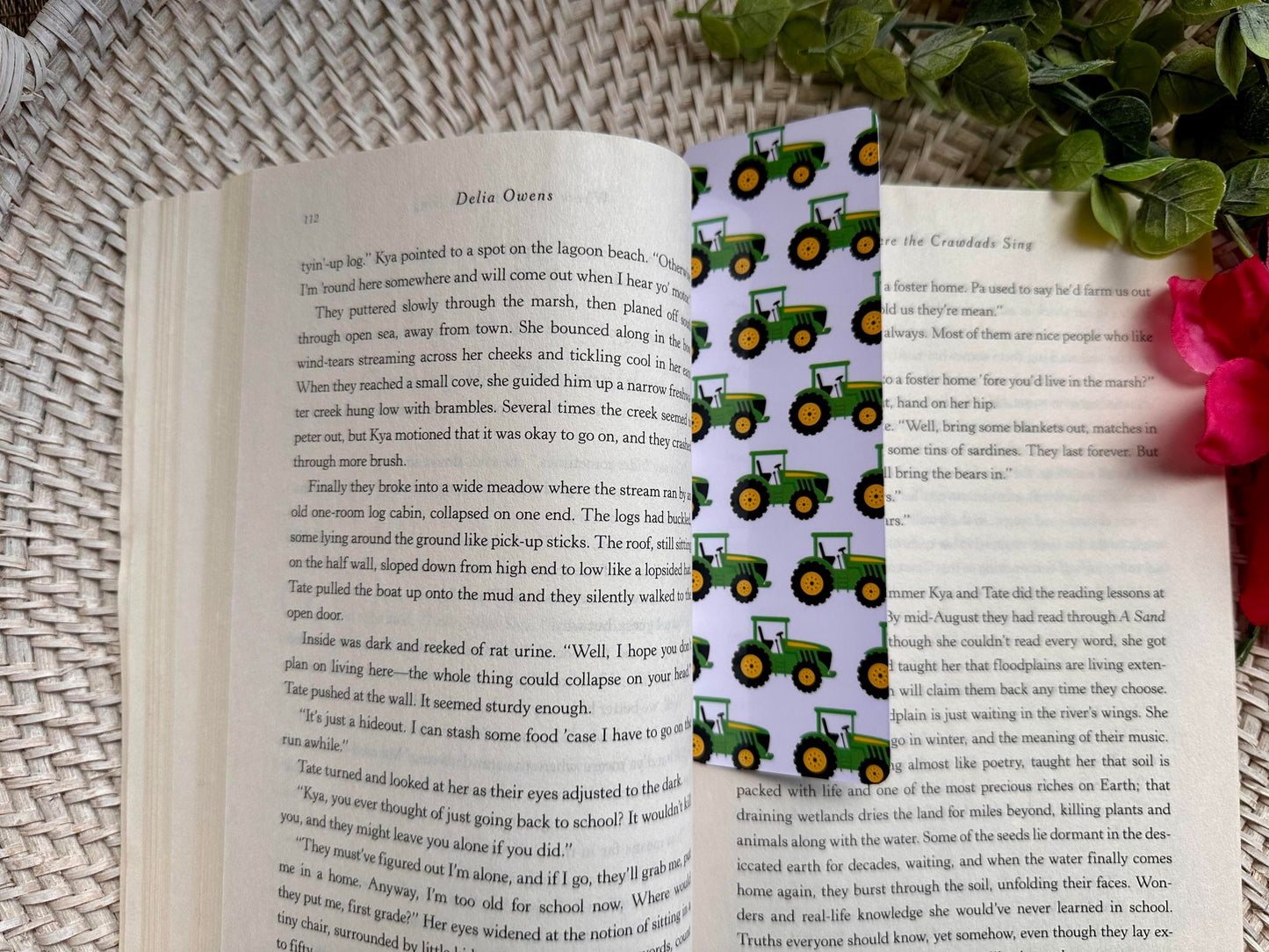 Tractor Bookmark