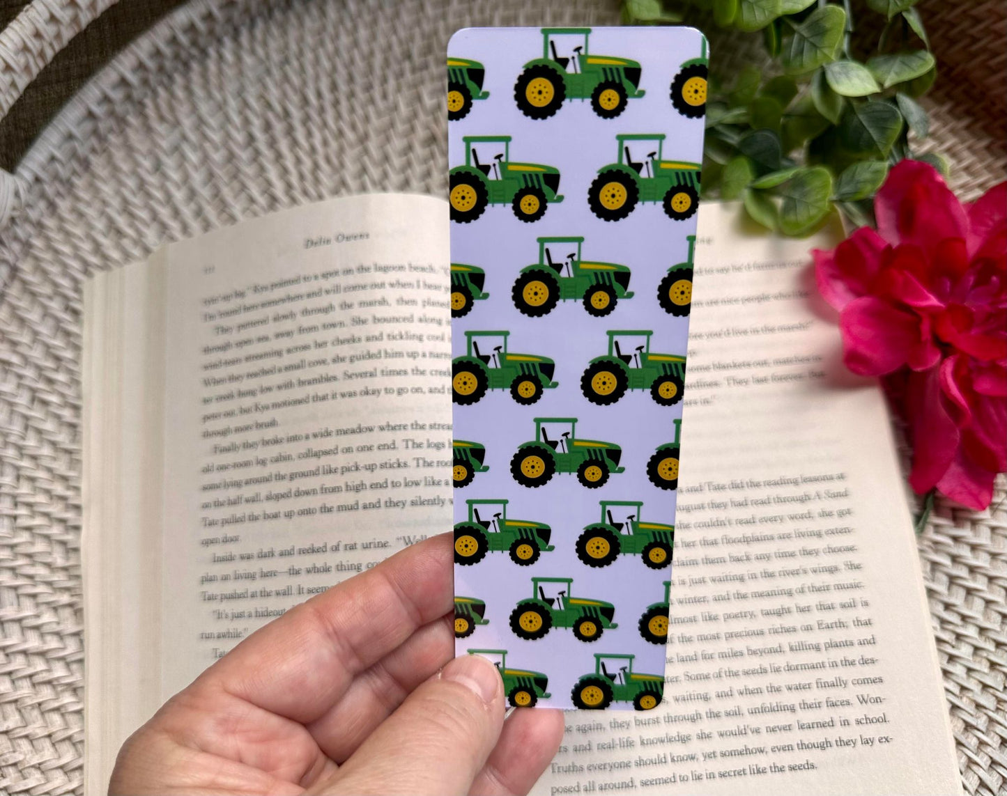 Tractor Bookmark