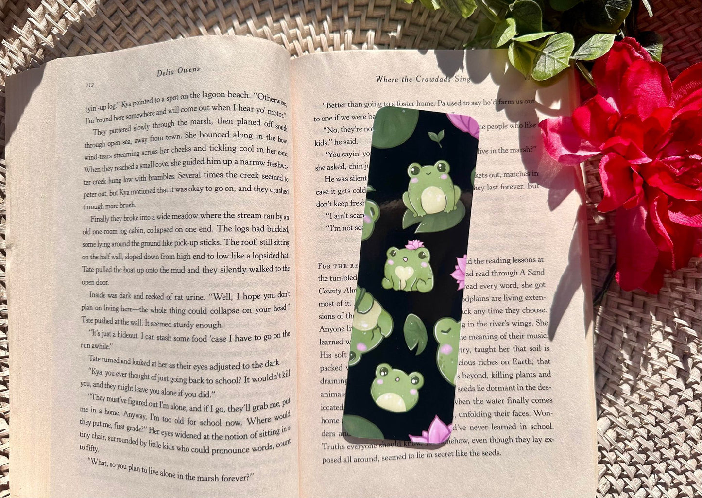 Cute Frogs Bookmark