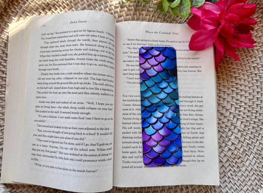 Purple & Teal Bookmark