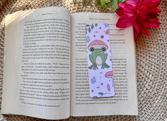 Cute Frog Bookmark