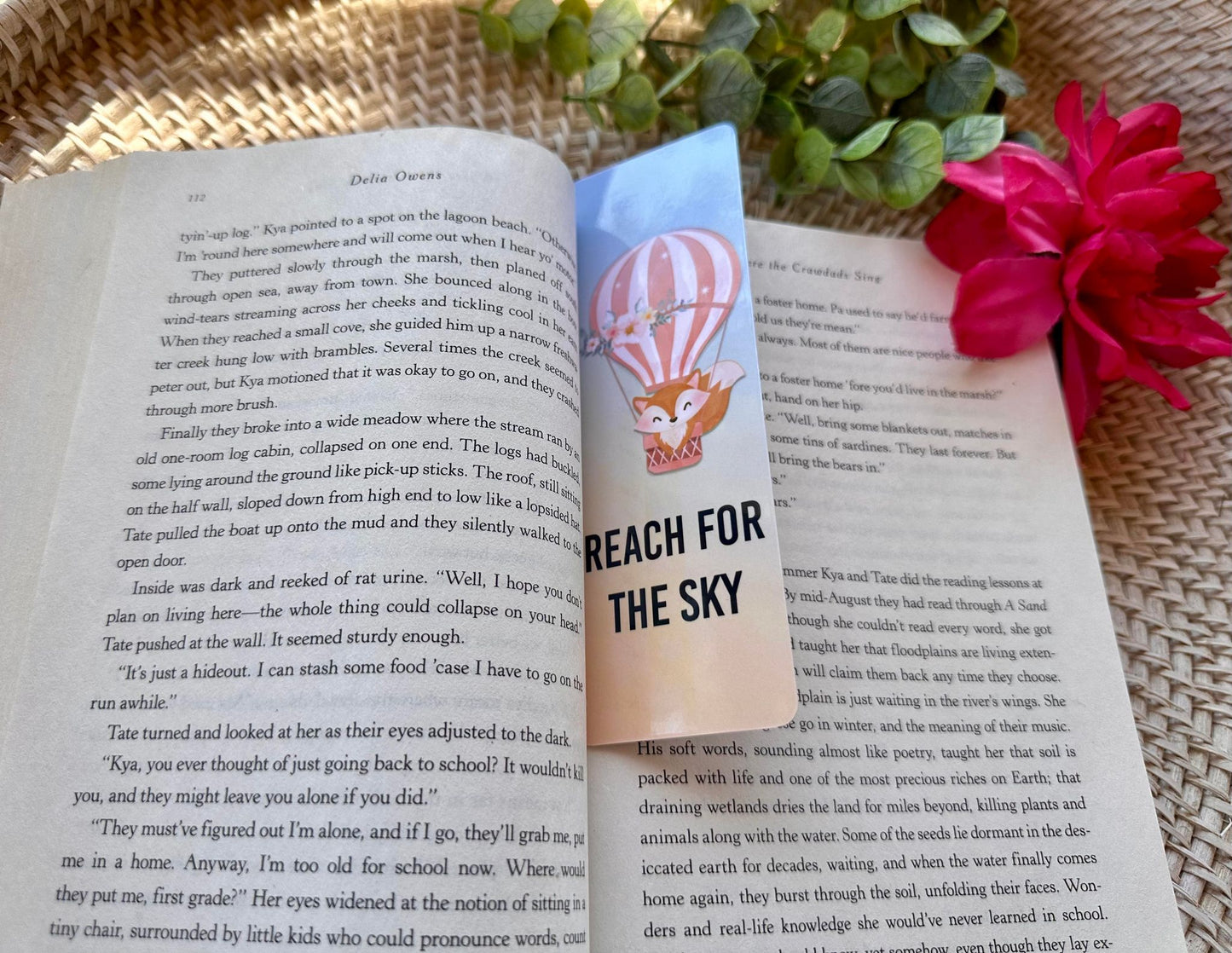 Reach For The Sky & Balloon Bookmark