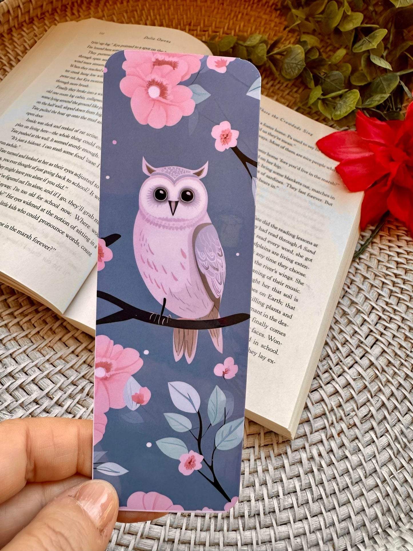 White Owl Bookmark