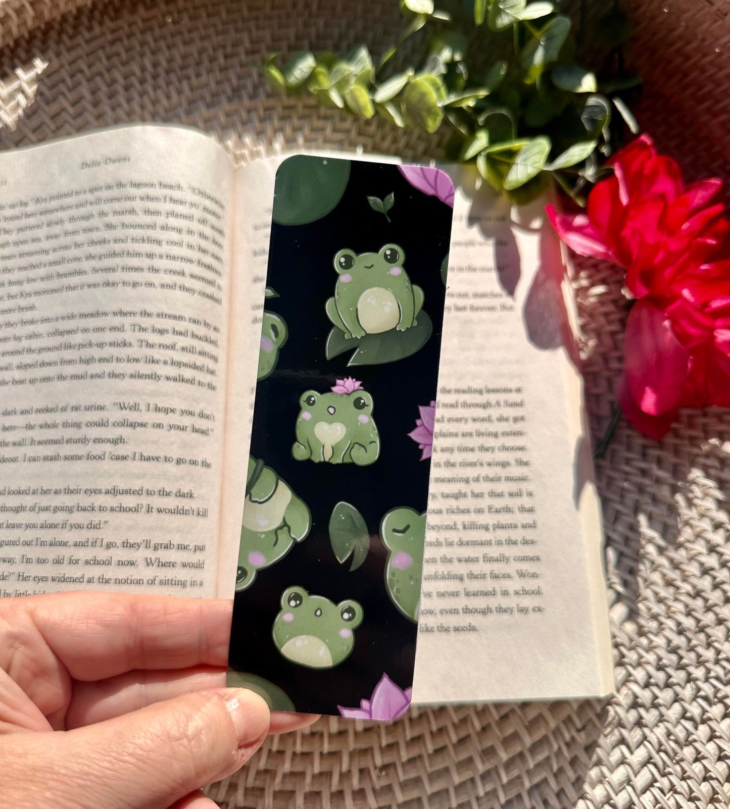 Cute Frogs Bookmark