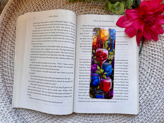 Wine Glass Bookmark