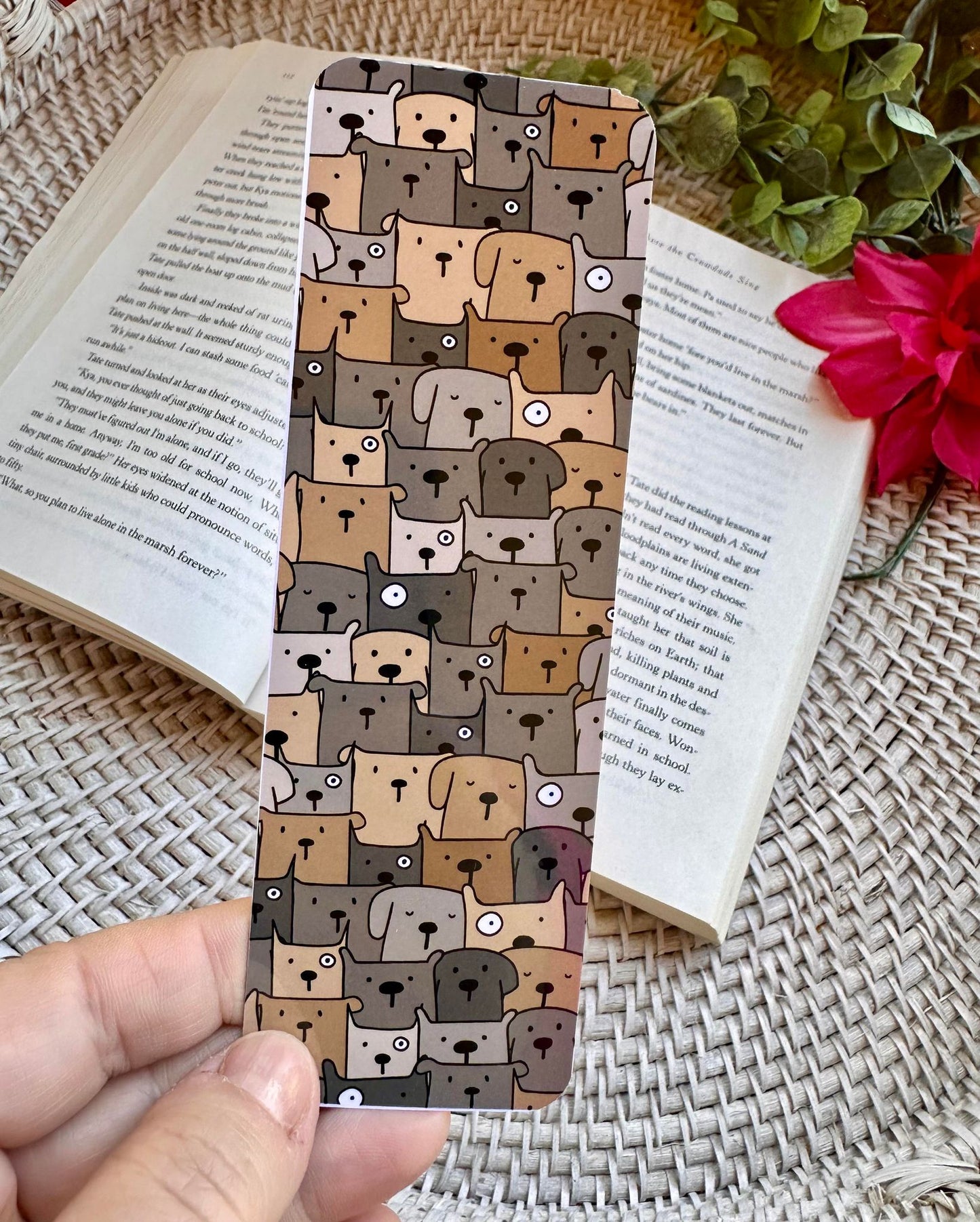 Brown Dogs Bookmark