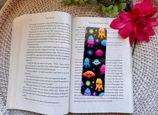 bright Space Theme Bookmark