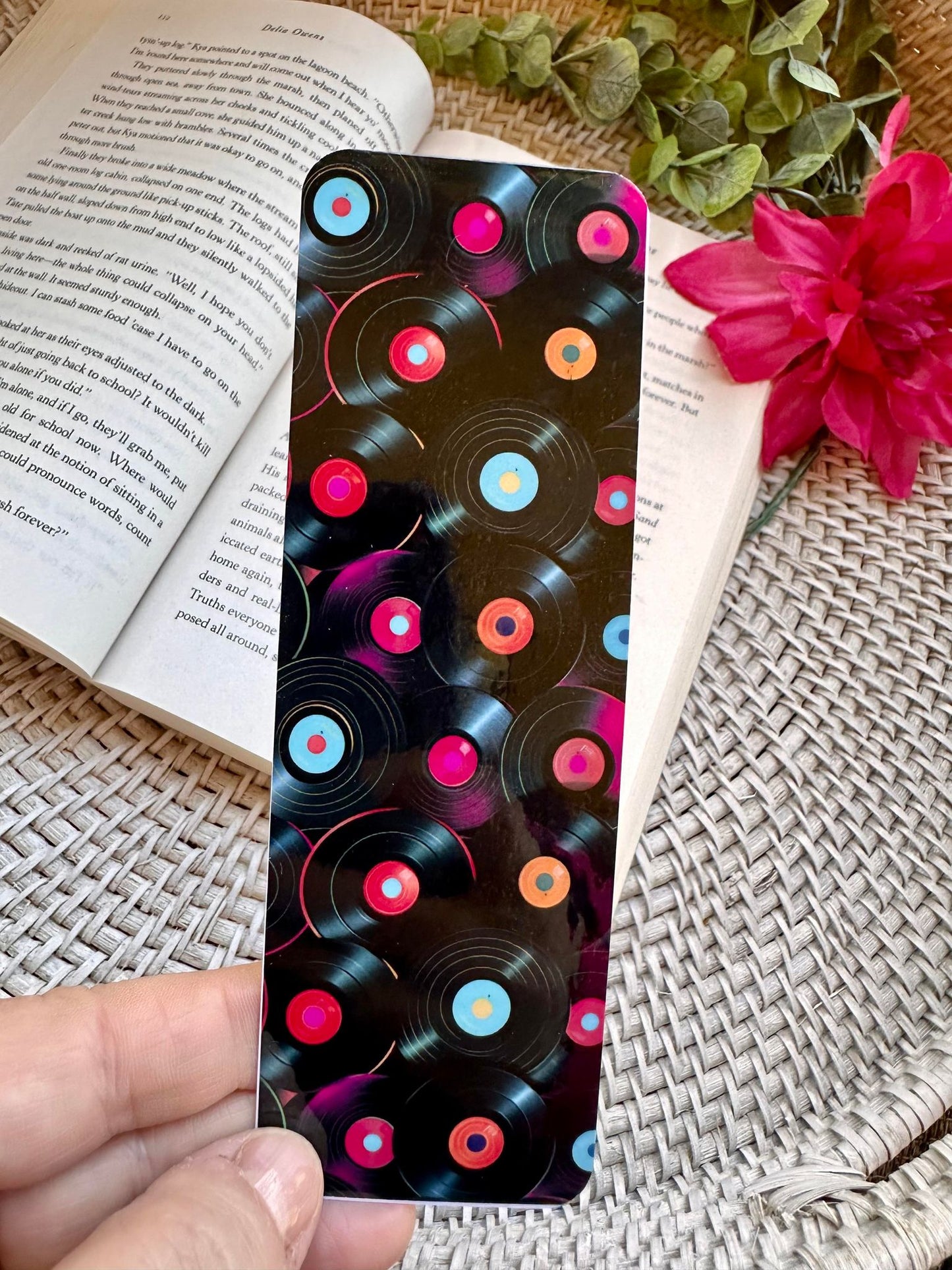 Colorful Records Bookmark