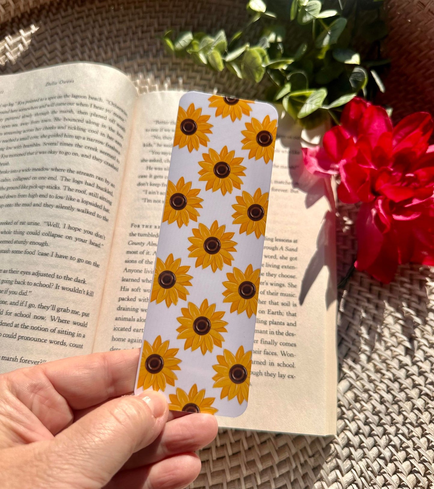 Sunflower Bookmark