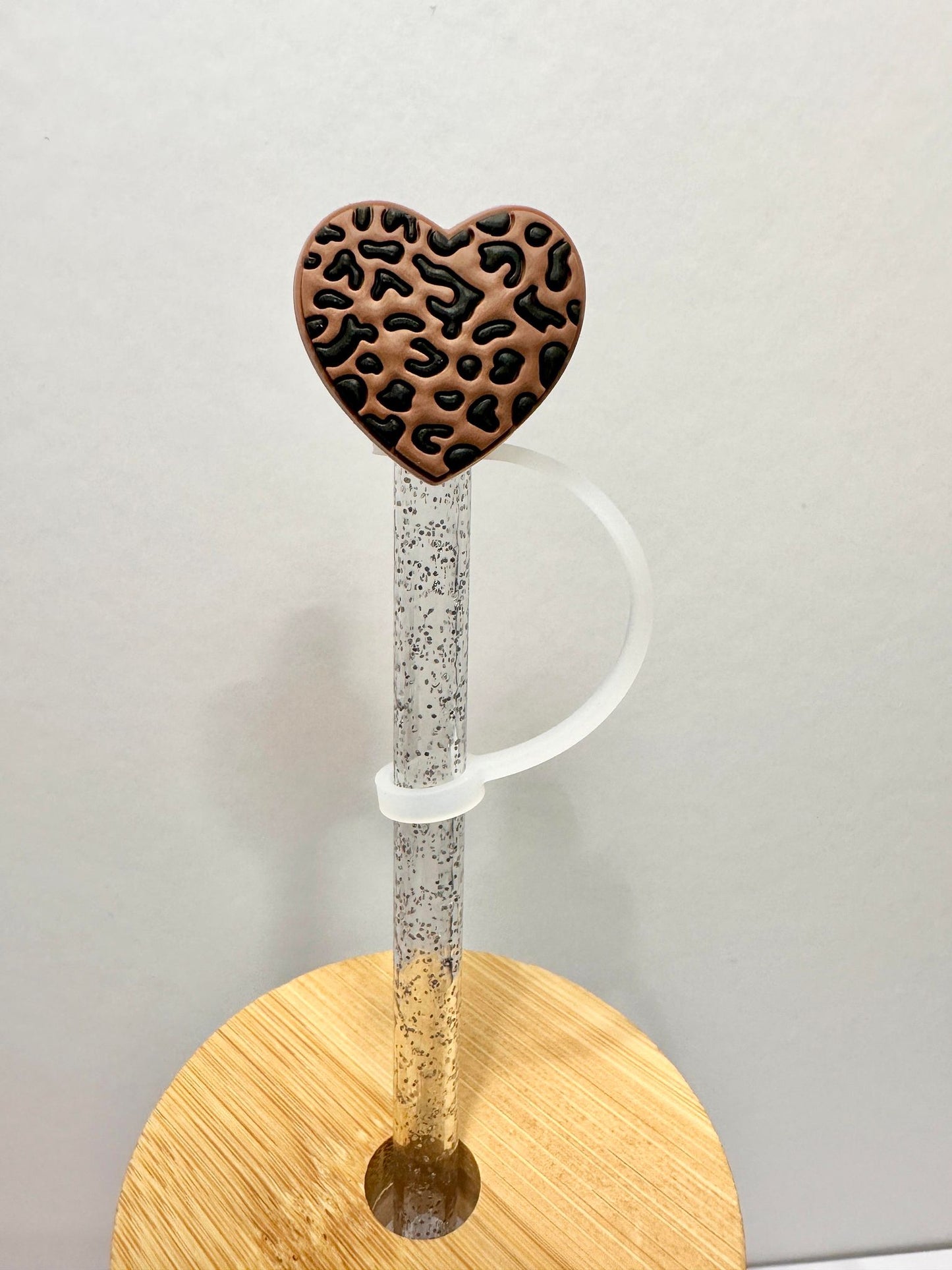 Heart Straw Toppers