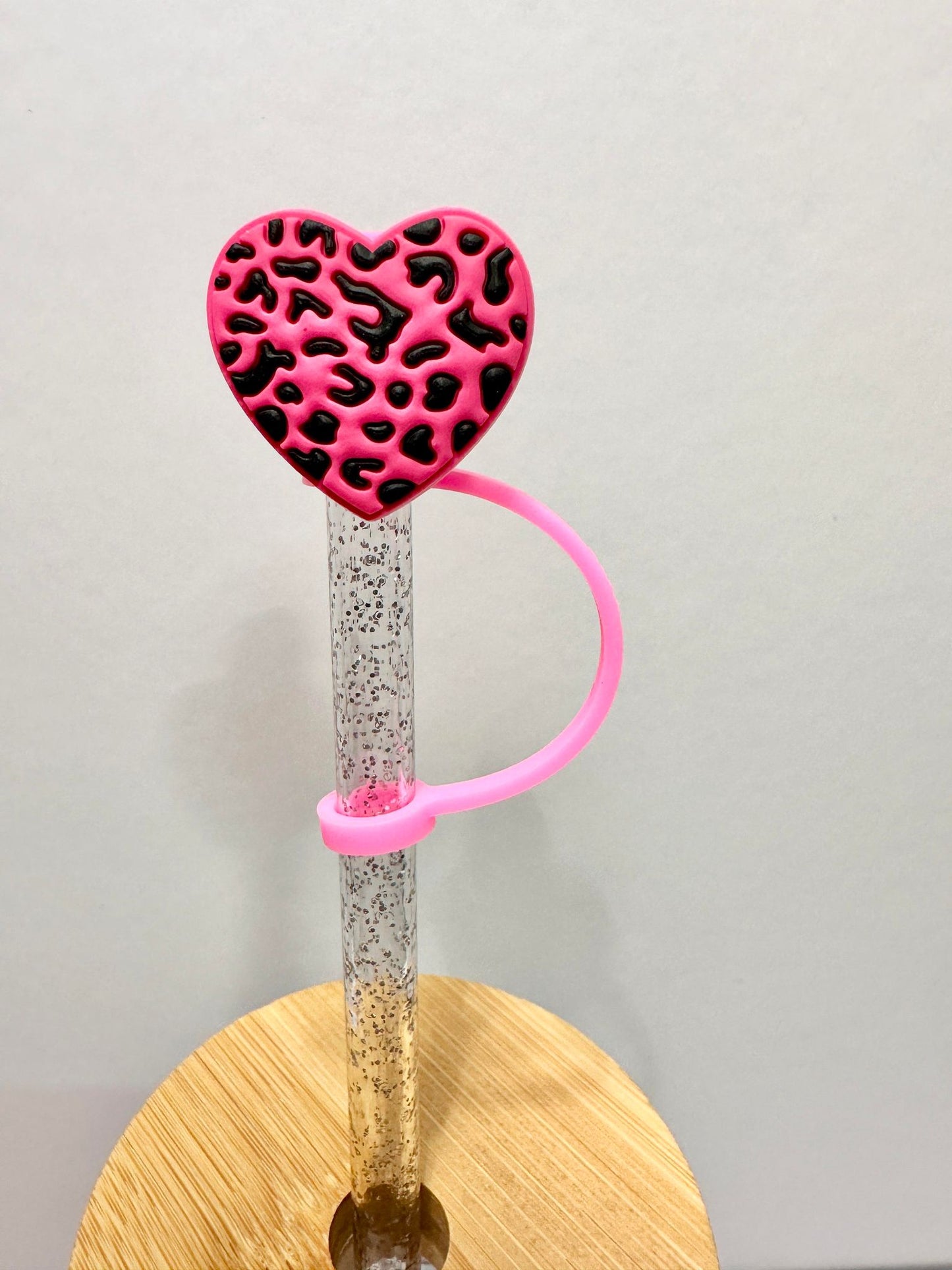 Heart Straw Toppers