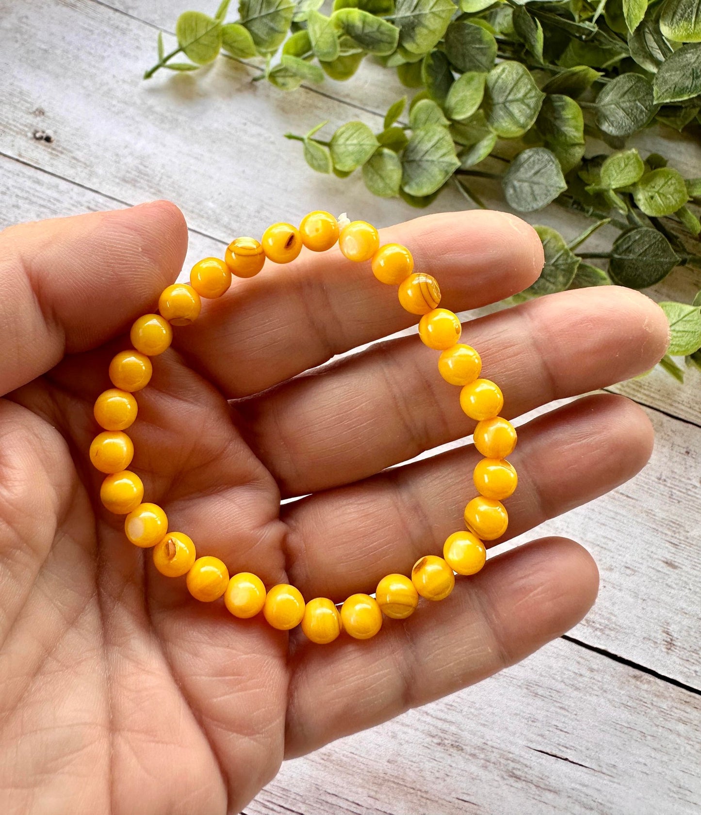 Yellow Stretch Bracelet