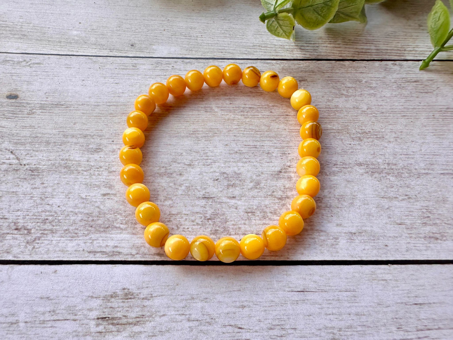 Yellow Stretch Bracelet