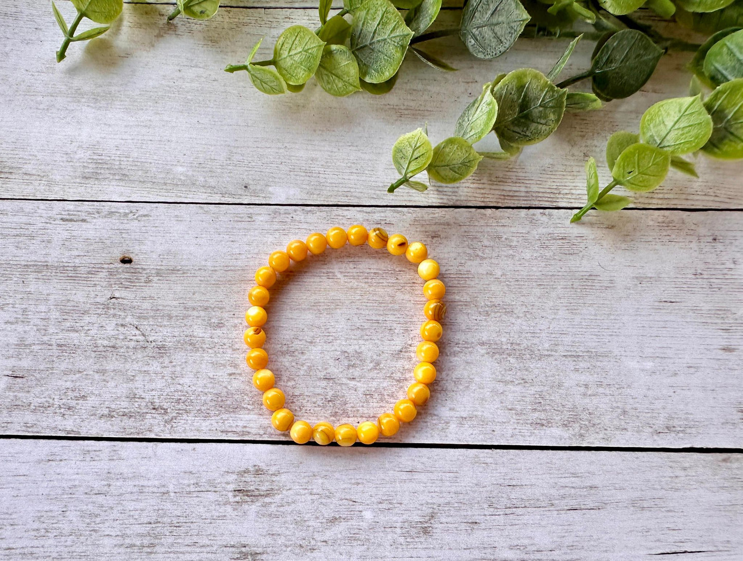 Yellow Stretch Bracelet