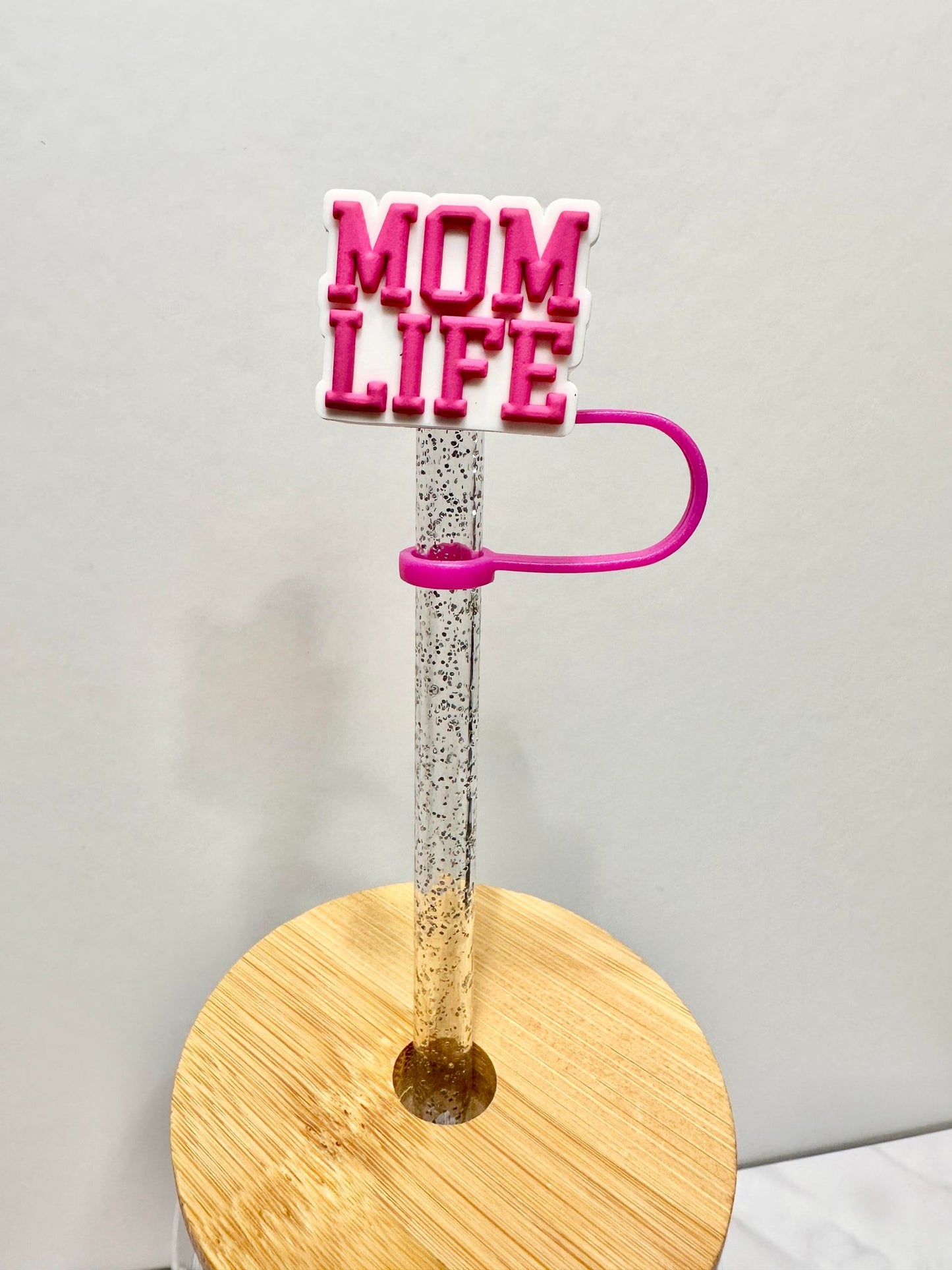 Mom Straw Toppers